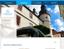 Tablet Screenshot of hildburghausen.de